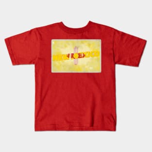 New Mexico vintage style retro souvenir Kids T-Shirt